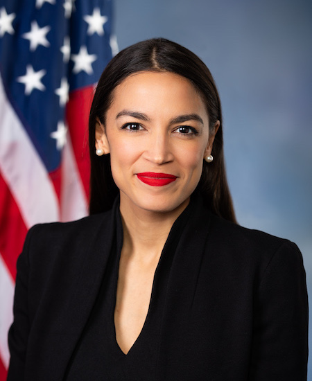 Alexandria Ocasio-Cortez 标准像